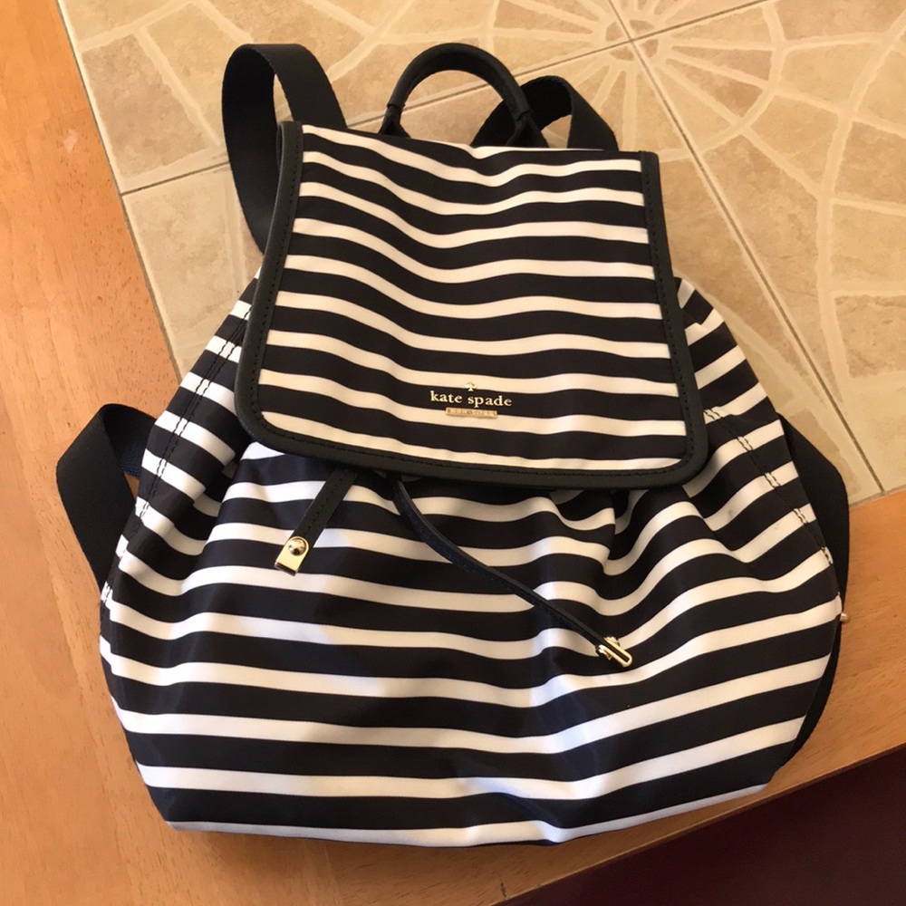 Kate Spade Striped backpack